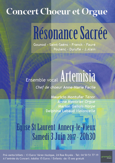 Concert Résonance Sacrée à Annecy