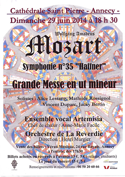 Mozart Messe en ut mineur KV 427