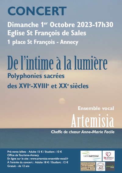 Chorale Annecy octobre 2023