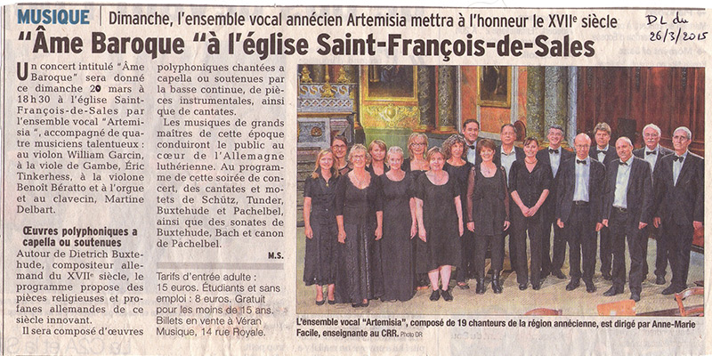 Âme Baroque à l'église Saint-François-de-Sales