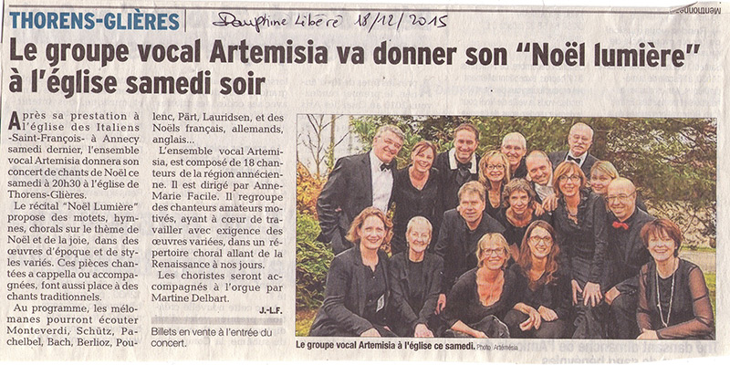 Noël Lumière à Thorens-les-Glières