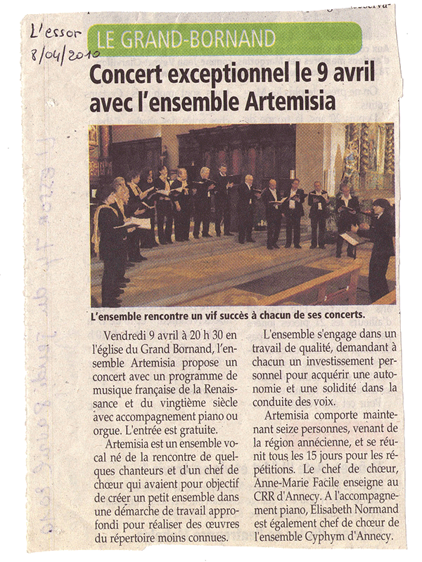 Musique Française du XVIème au XXème siècle